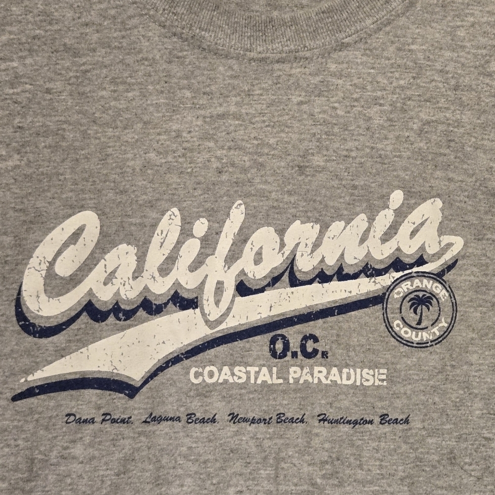 California OC Coastal Paradise Collectible T-shirt SzL - Picture 4 of 4